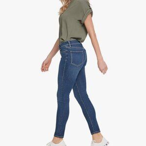 DKNY Skinny Jeans Mid Rise Dark Wash Women's 4